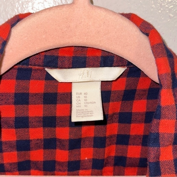 H&M Checkered Button Down - Picture 2 of 3